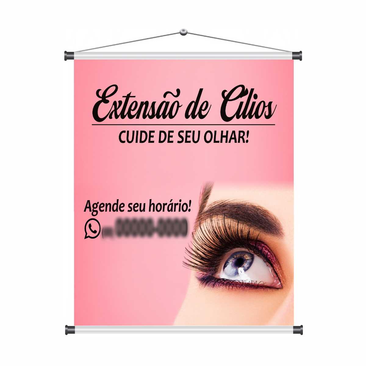 Banner \"Extensão de Cílios\" mod418