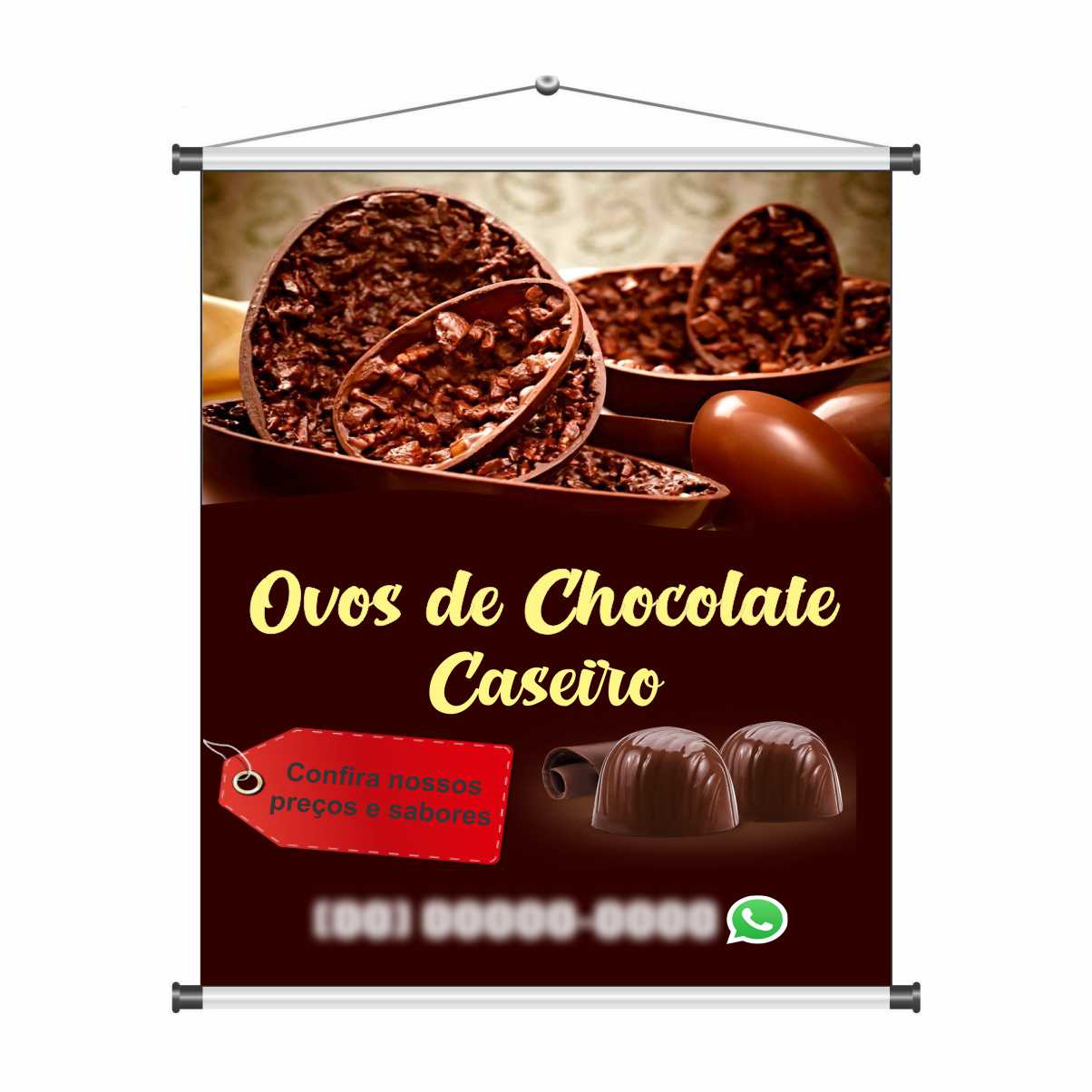 Banner Ovos de Chocolate Caseiro mod410