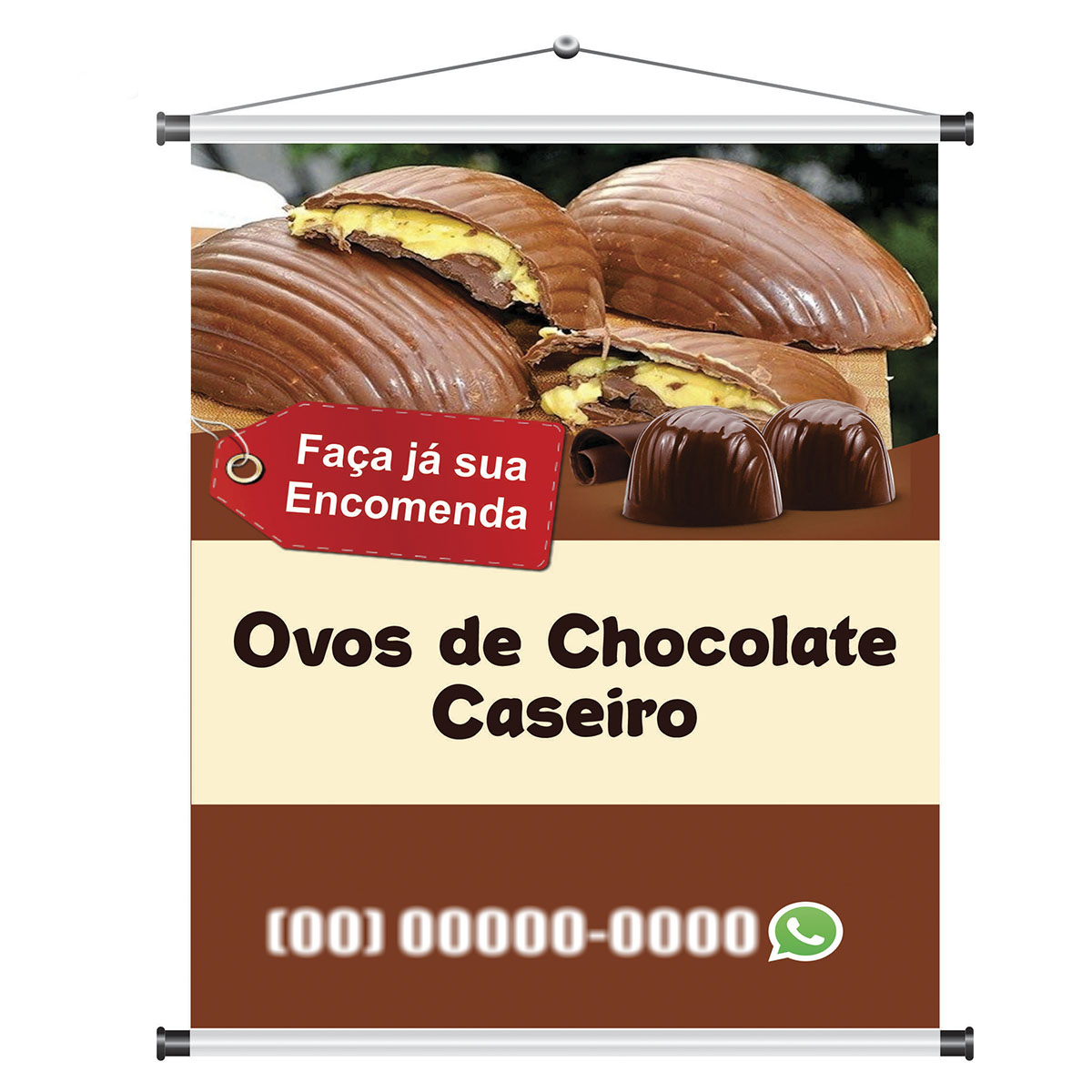 Banner Ovos de Chocolate mod384