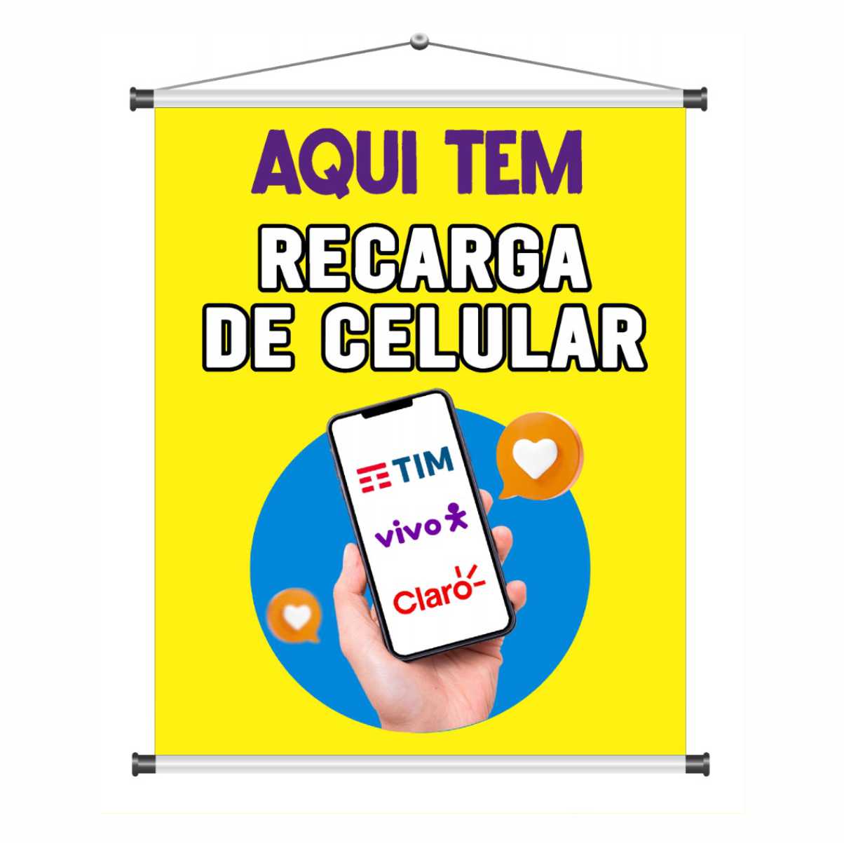 Banner Recarga de Celular mod430