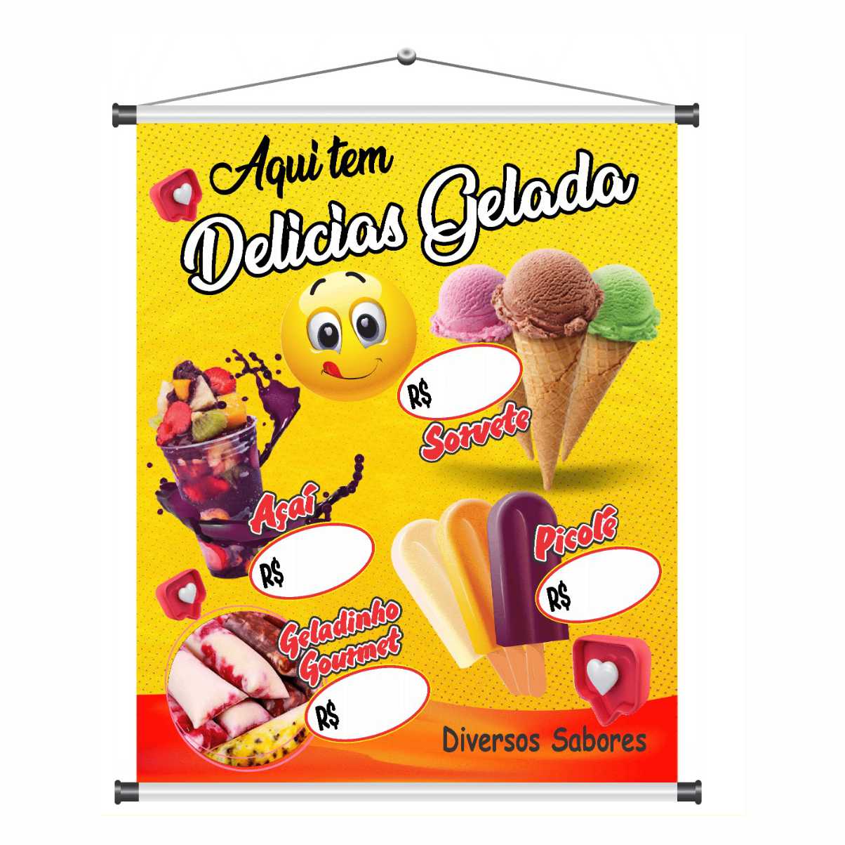 Banner Delicias Geladas mod428