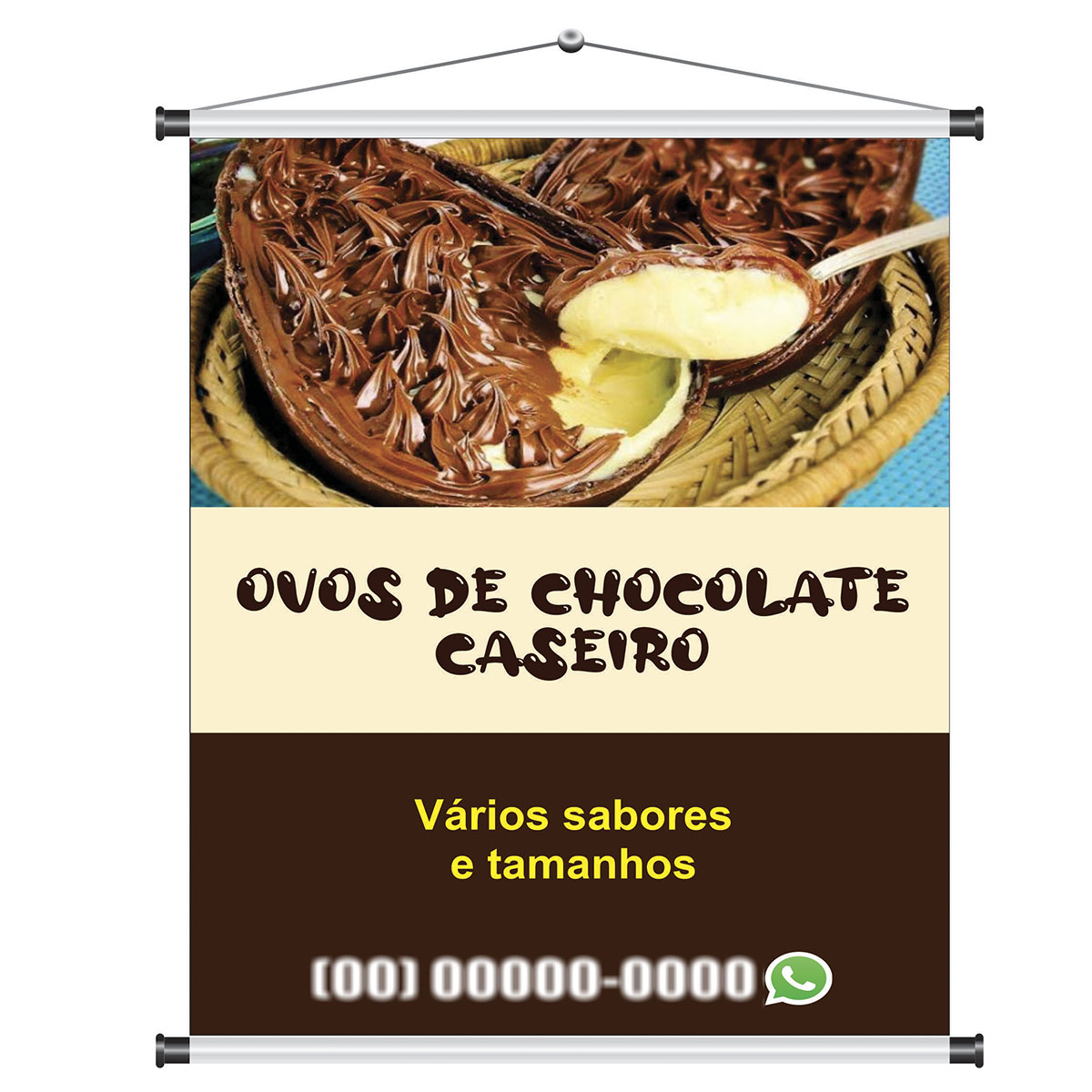 Banner Ovos de Chocolate mod385