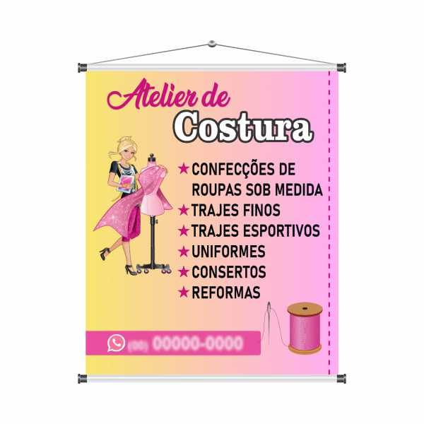 Banner Costura mod413