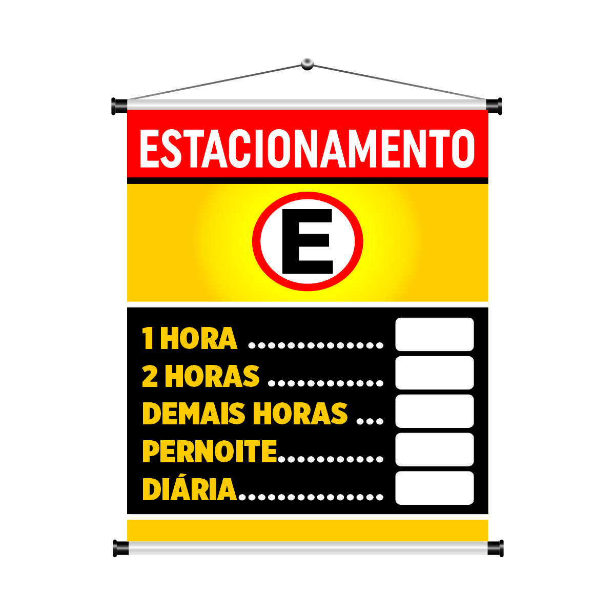 Banner para Estacionamento mod402