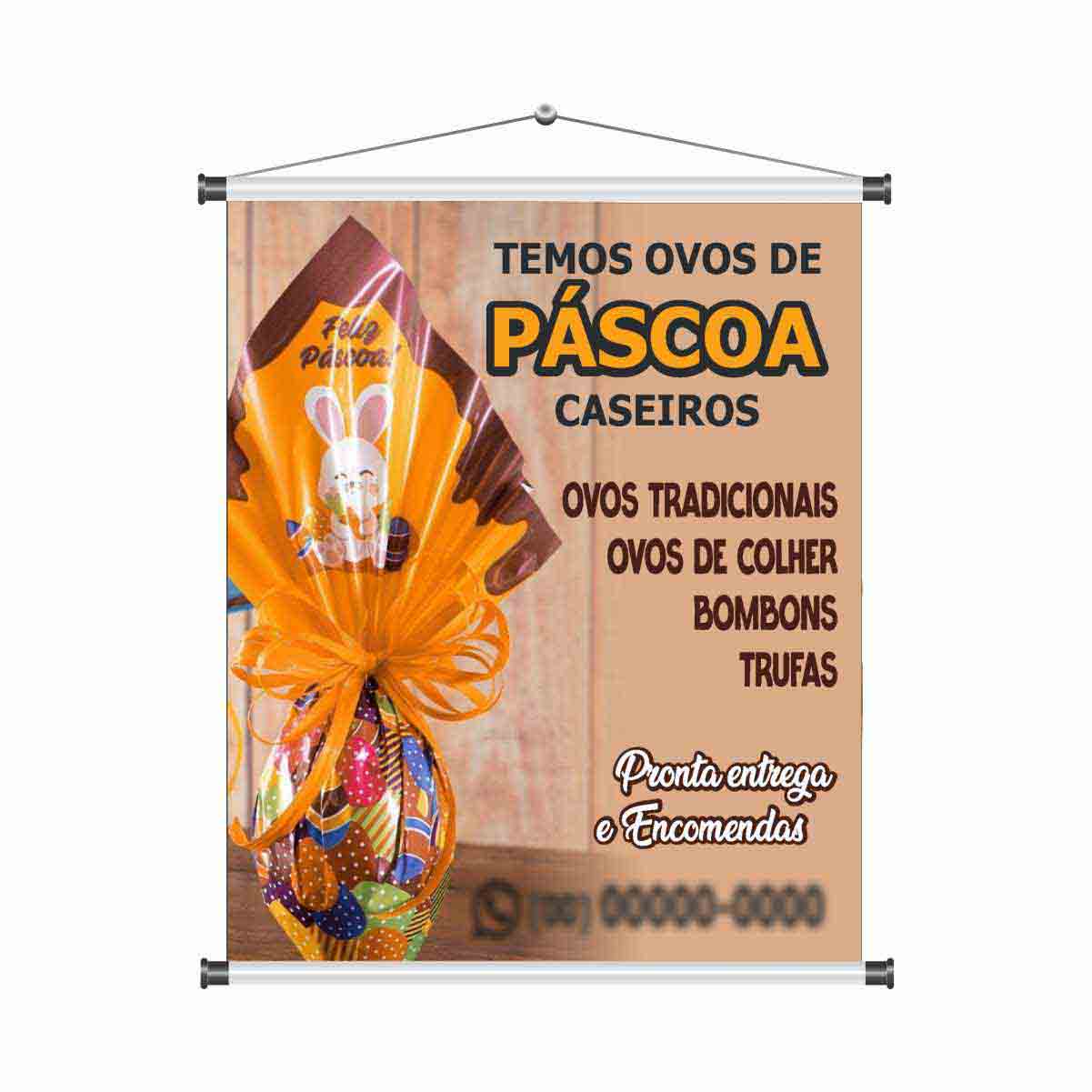 Banner Temos Ovos de Páscoa mod486