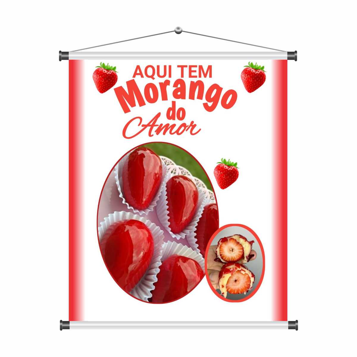 Banner Morango do Amor mod507