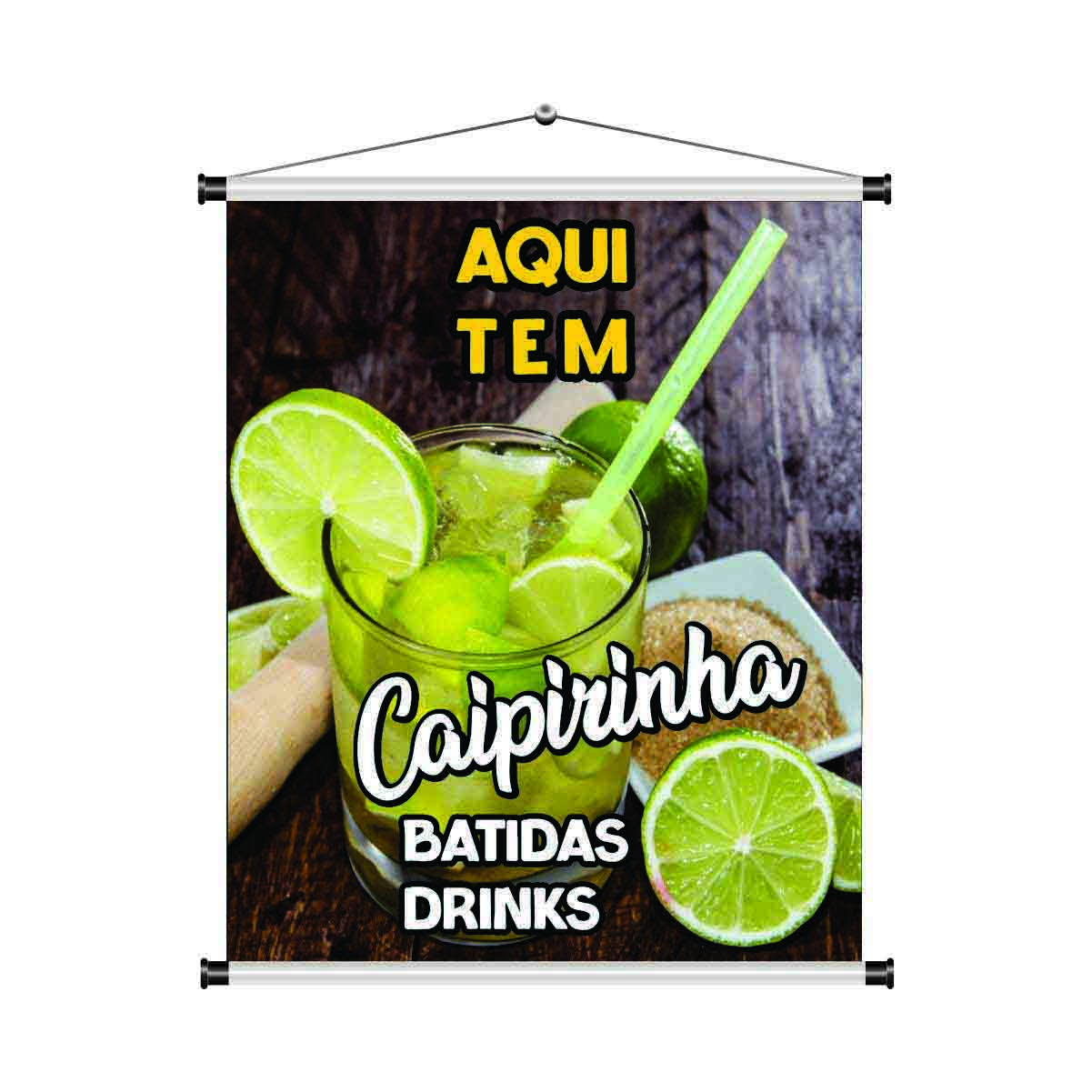 Banner Aqui Tem Caipirinha mod487