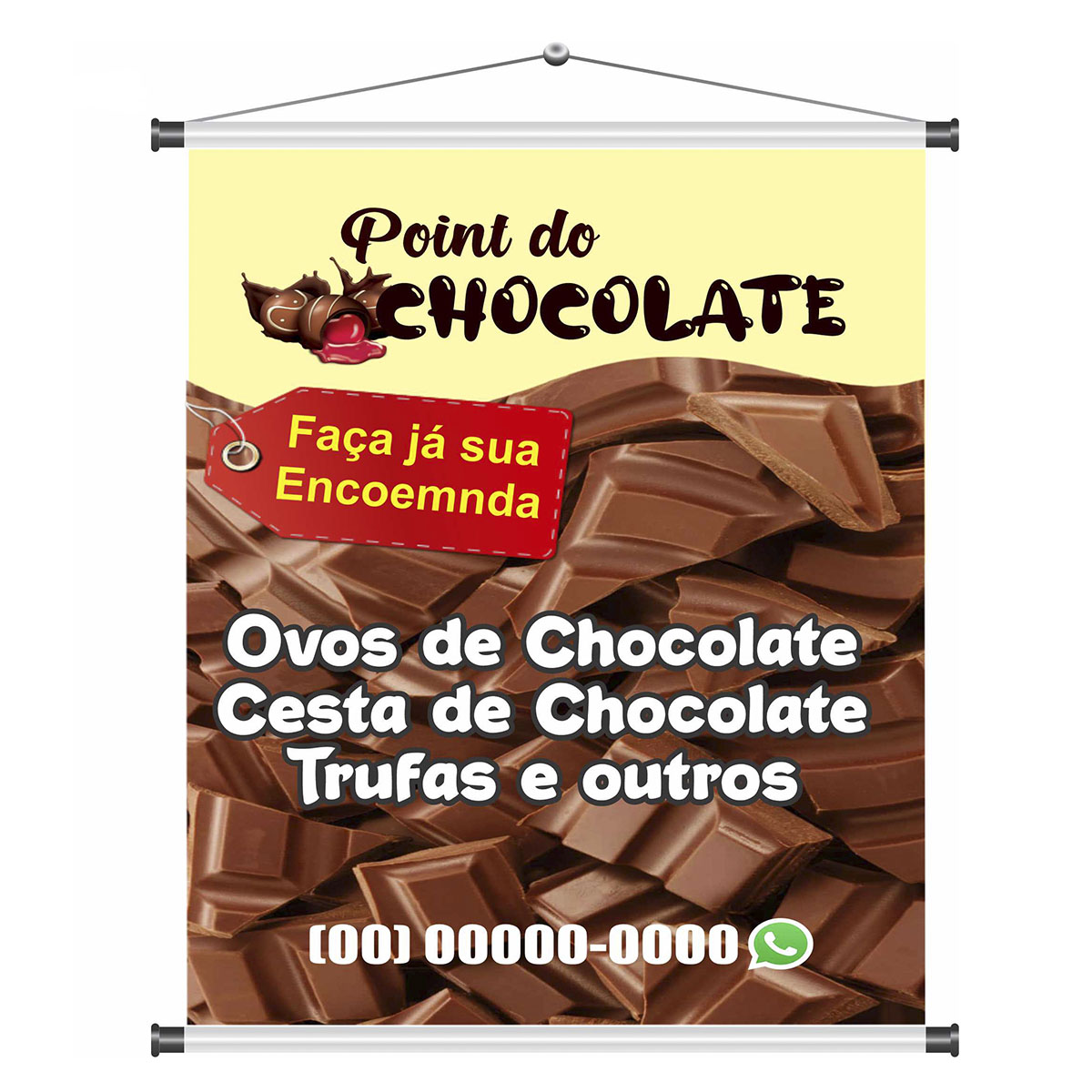 Banner Point do Chocolate mod383