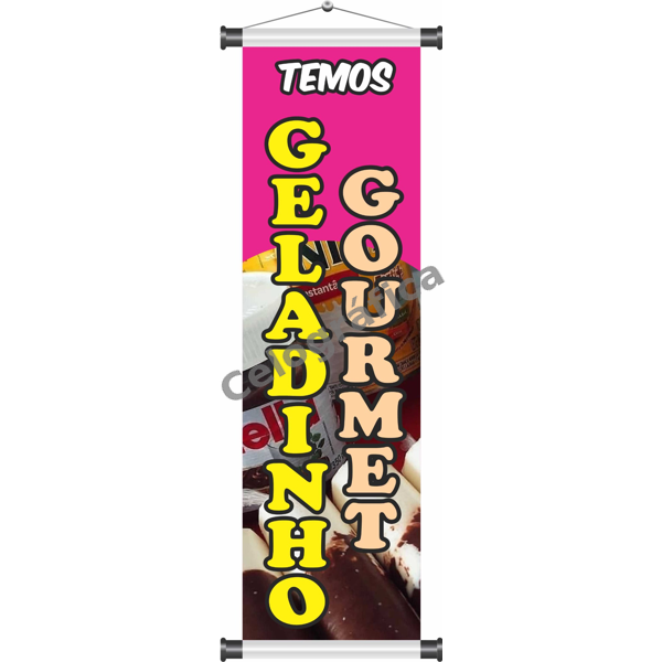 Banner Geladinho Gourmet mod24