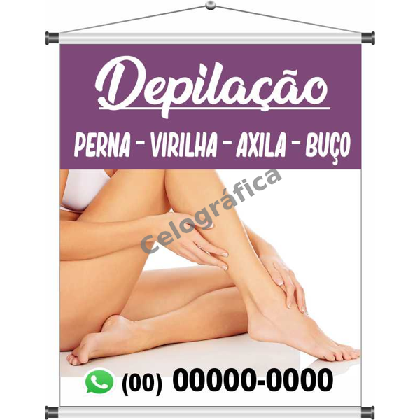 Banner Depilação mod79