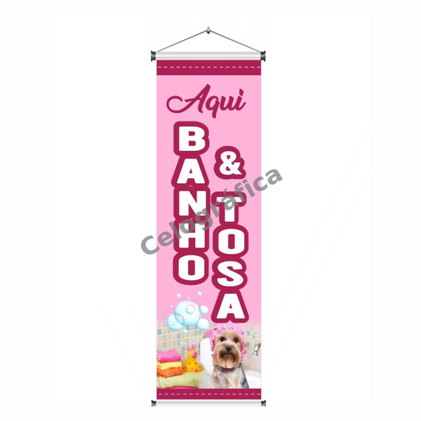 Banner Banho & Tosa mod52