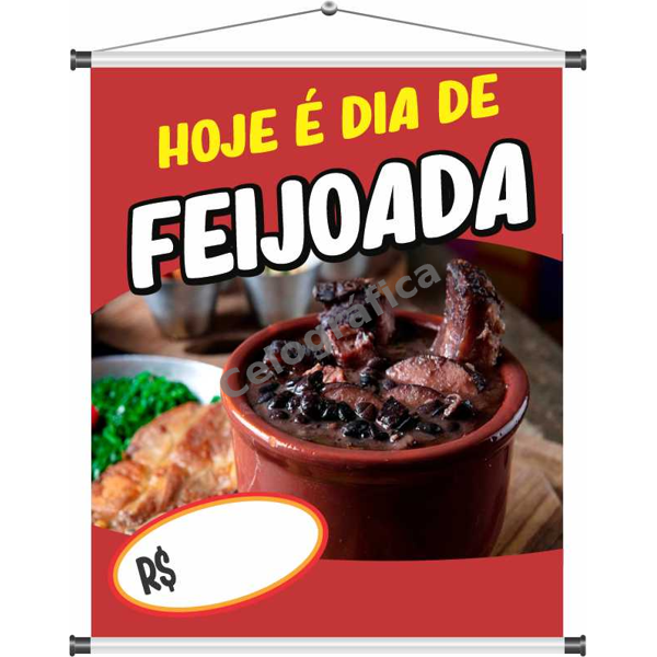 Banner Hoje é Dia de Feijoada mod74