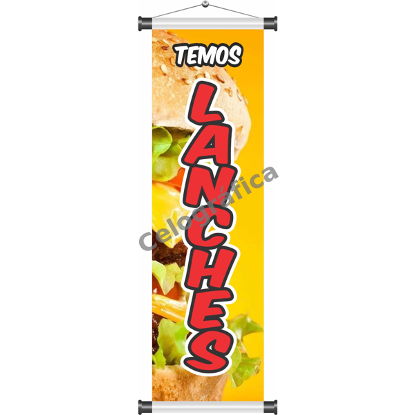 Banner Temos Lanche mod22