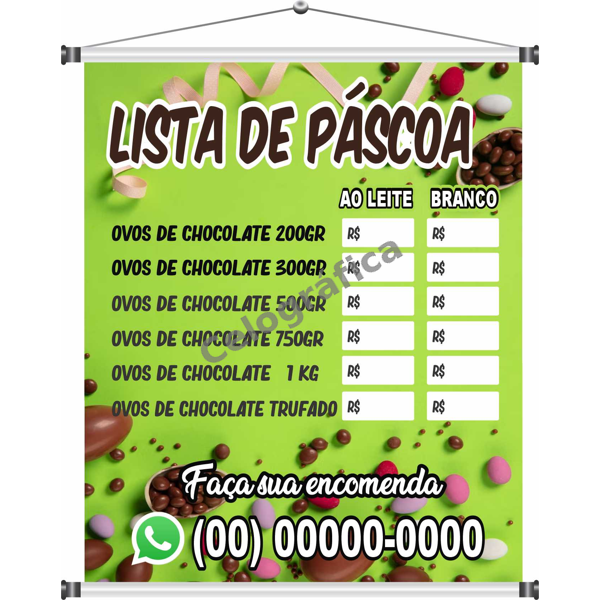 Banner Lista de Páscoa mod217