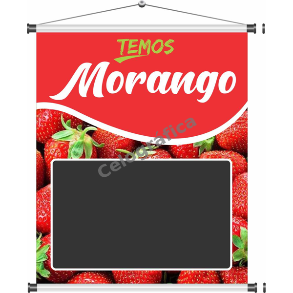 Banner Temos Morango mod123