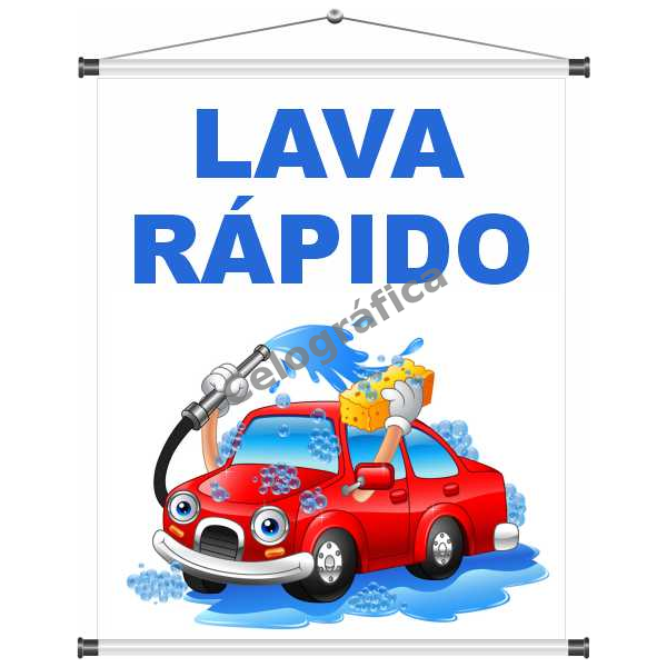 Banner Lava Rápido mod104