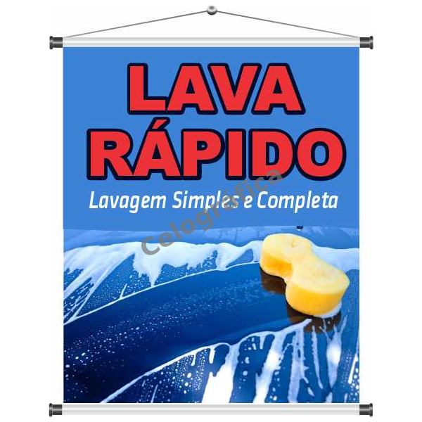 Banner Lava Rápido mod102