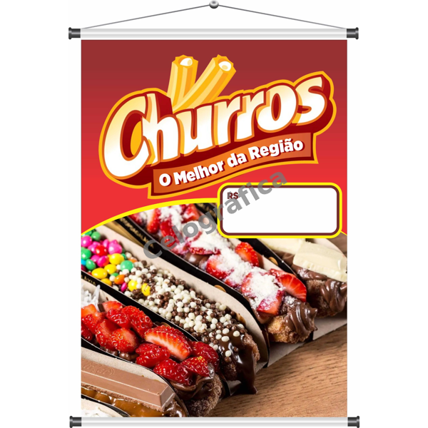 Banner Churros mod110