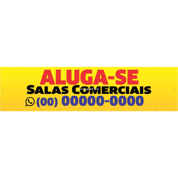 Faixa Aluga-se Salas Comerciais mod53