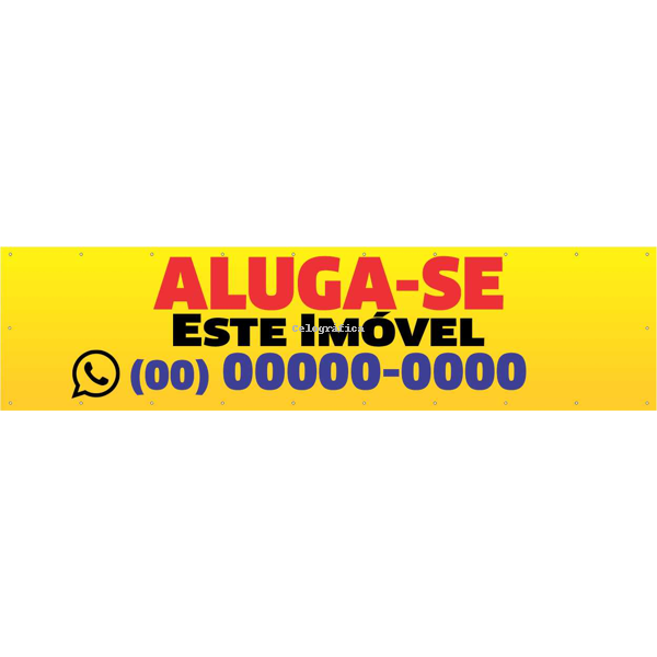 Faixa Aluga-se Este Imóvel mod54