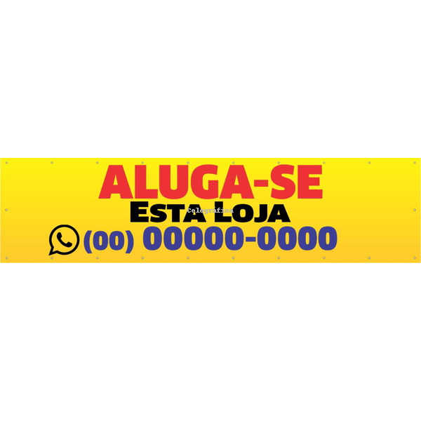 Faixa Aluga-se Esta Loja mod56