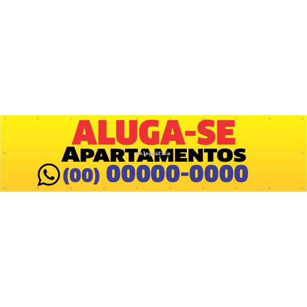 Faixa Aluga-se Apartamentos mod55