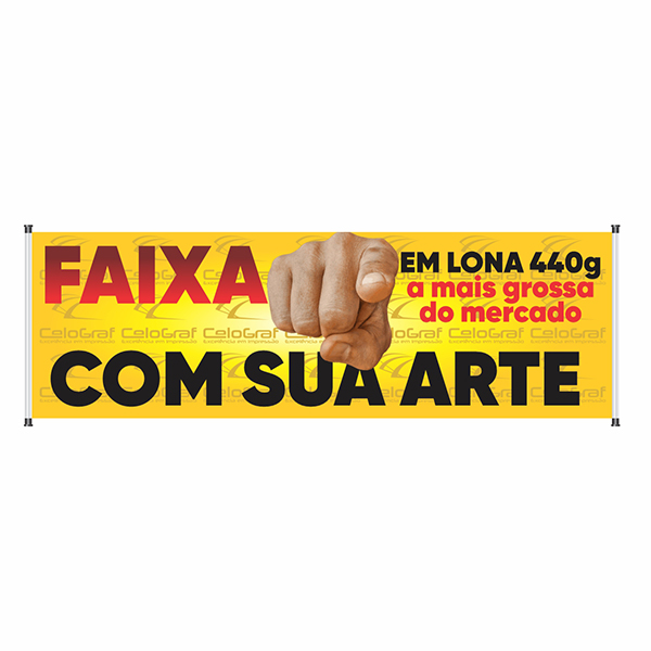 Faixa com sua Arte