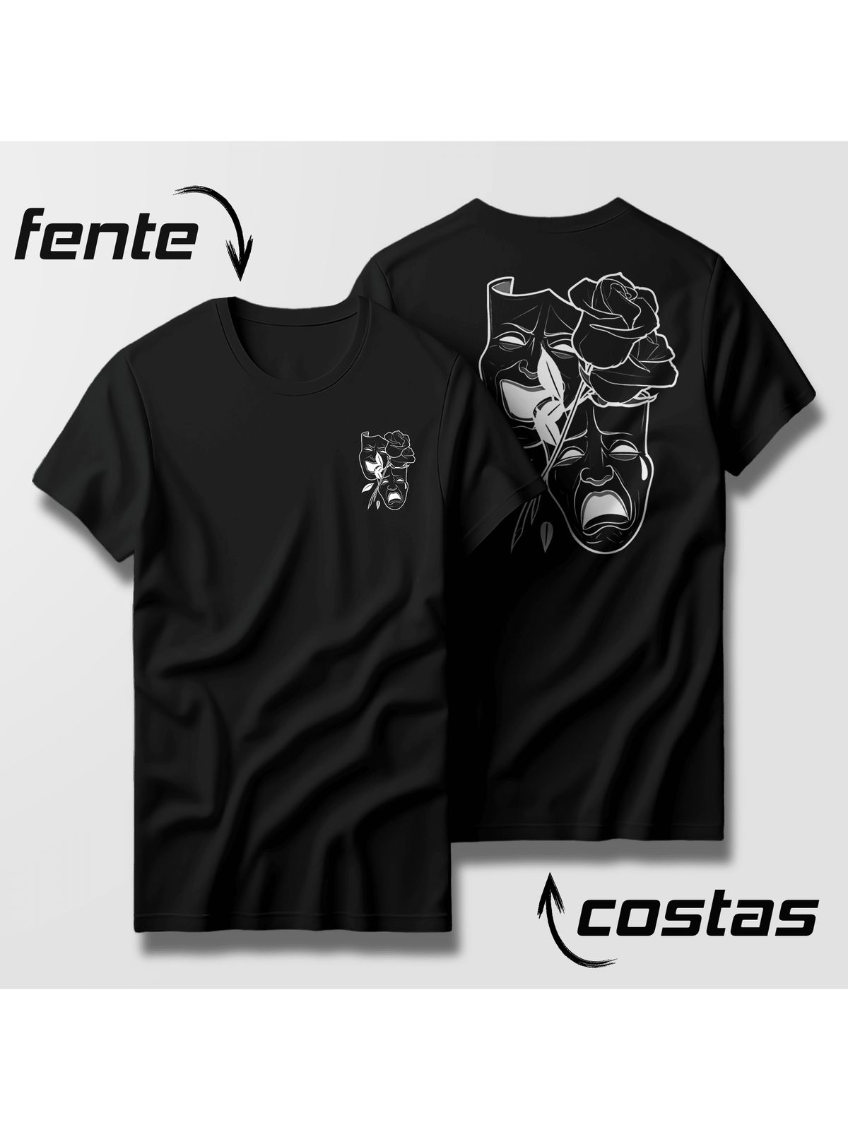 Camiseta Personalizada preta