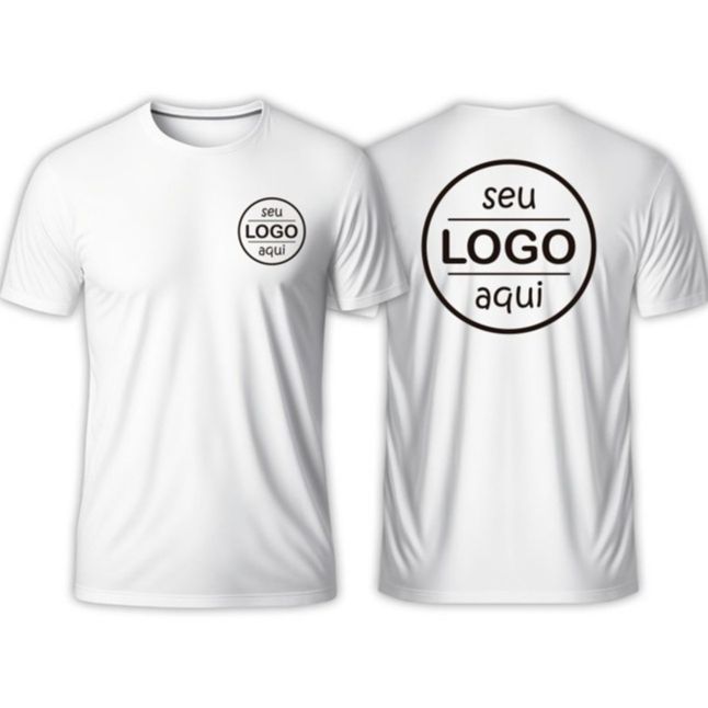 Camiseta Personalizada Branca