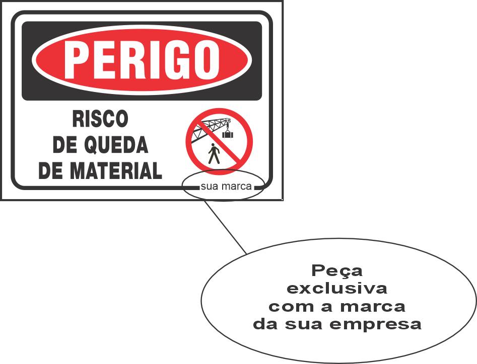 Placas PERIGO (25x18)