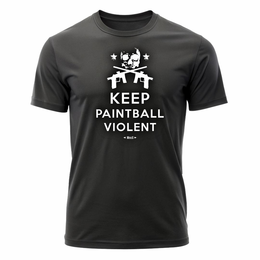 Camiseta Keep Paintball Violent