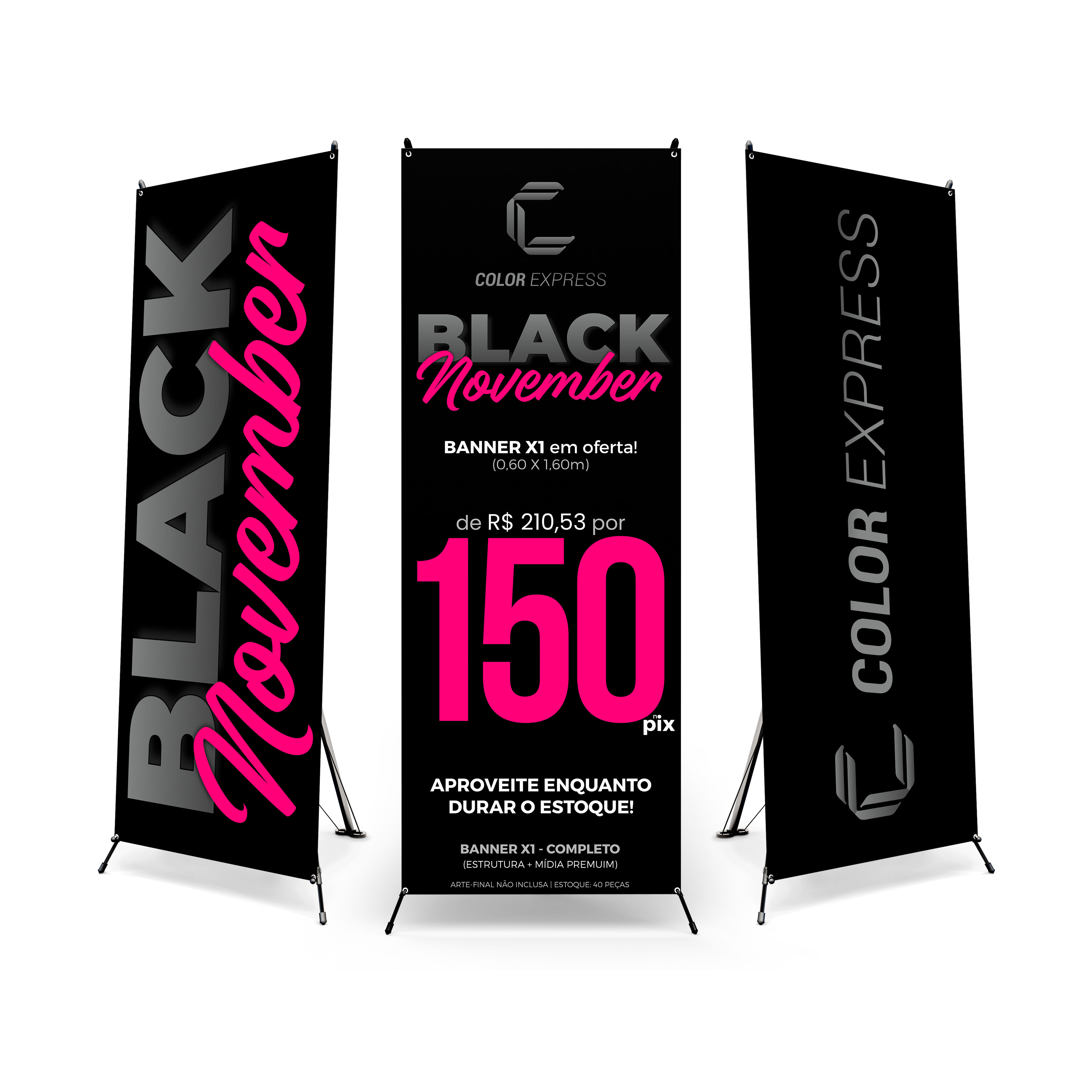 🖤 BLACK NOVEMBER | BANNER X1 PREMIUM EM ECO PHOTO FILM