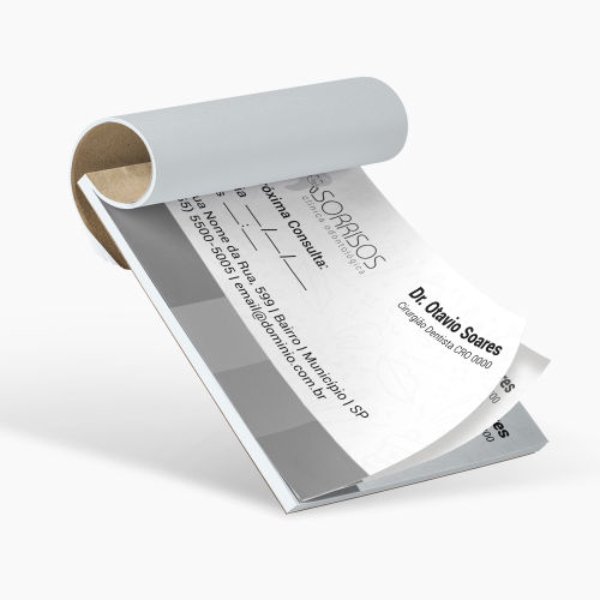 Mini Bloco maxney Personalizado Sulfite 75g A8 / 7x5 cm  50 folhas