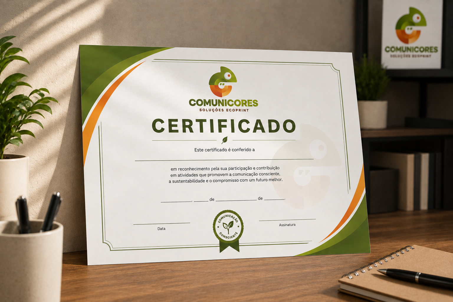 Certificado padrão (A4)