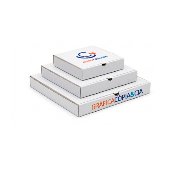 Caixa Pizza Quadrada Personalizada