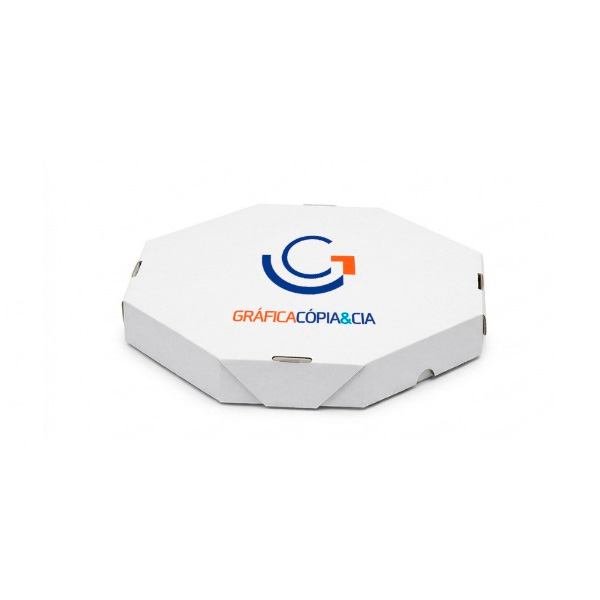 Caixa Pizza Oitavada Personalizada