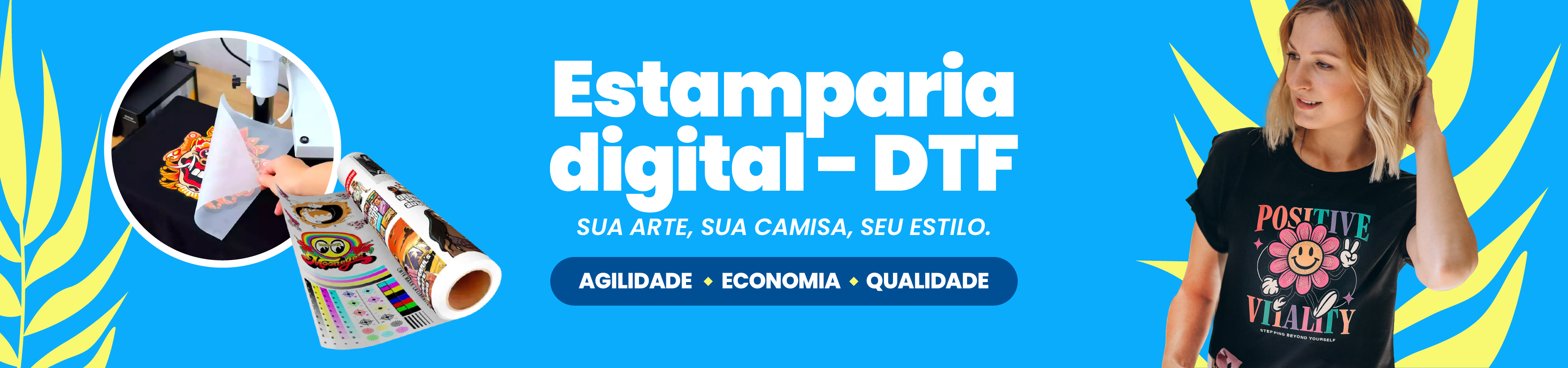 DTF Têxtil impressão