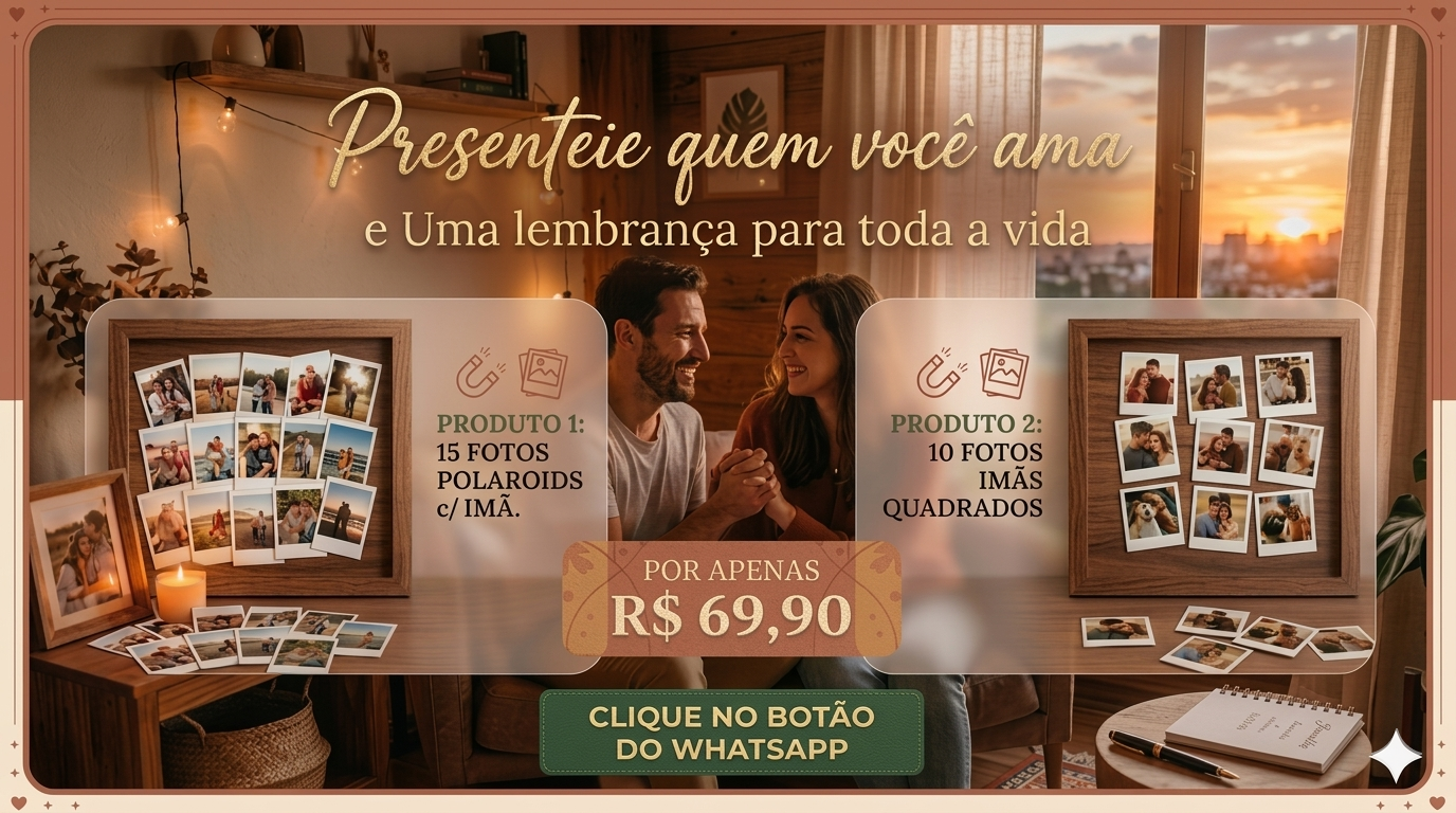 Presenteie quem você ama!!!