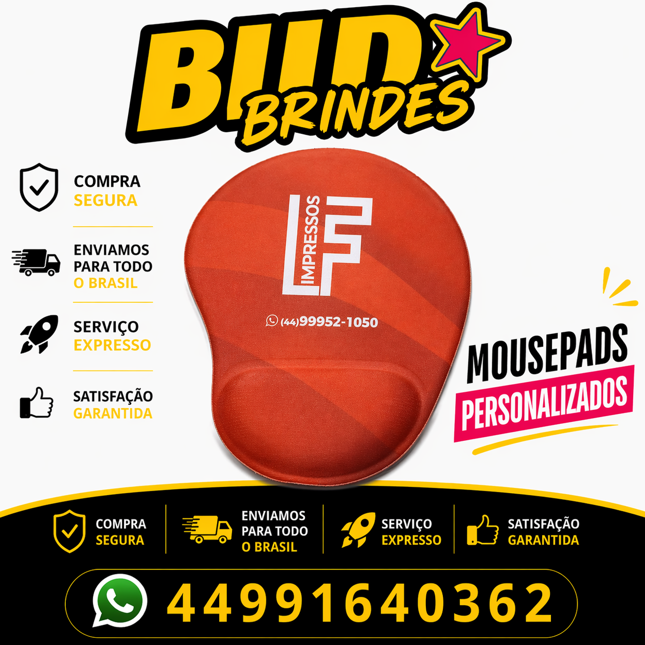 Mousepad personalizado