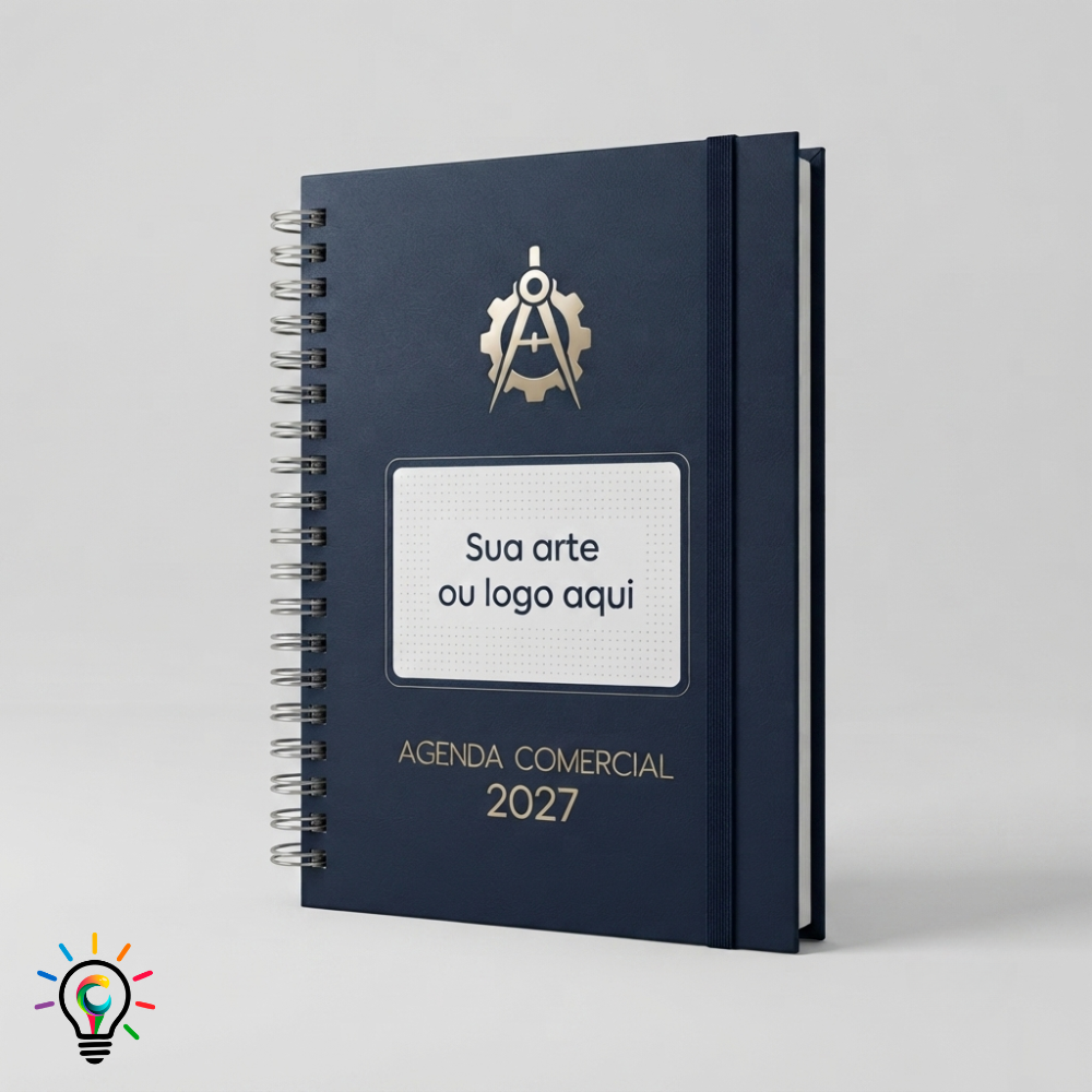 Agenda 2027 Personalizada - Tamanho A5 - Semanal