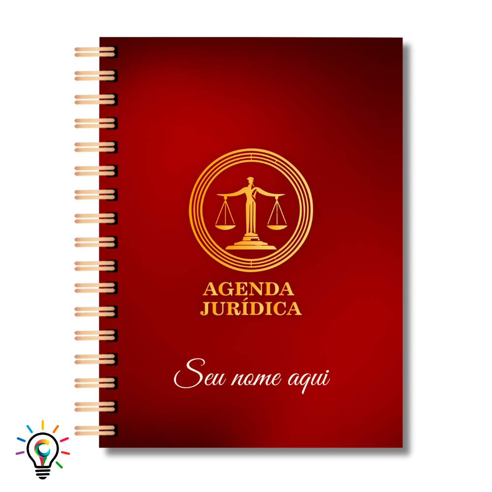 Agenda Jurídica 2027 Personalizada