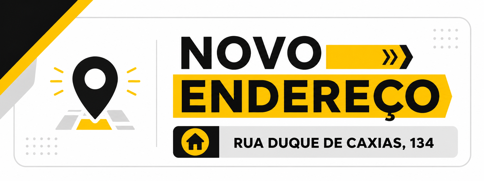 NOVO ENDEREÇO