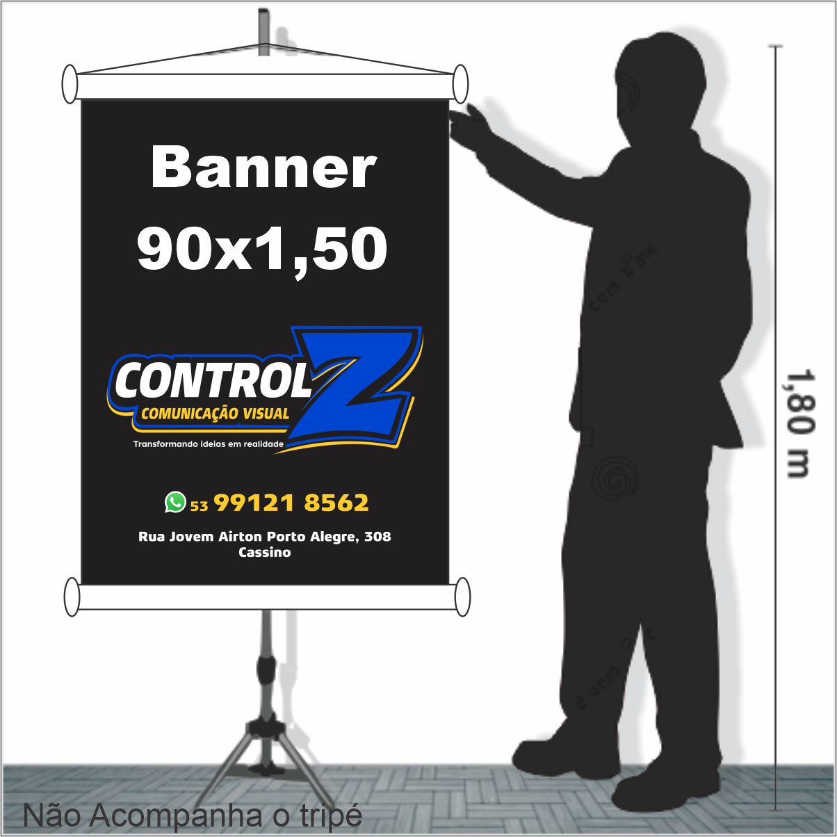 Banner 90x1,50