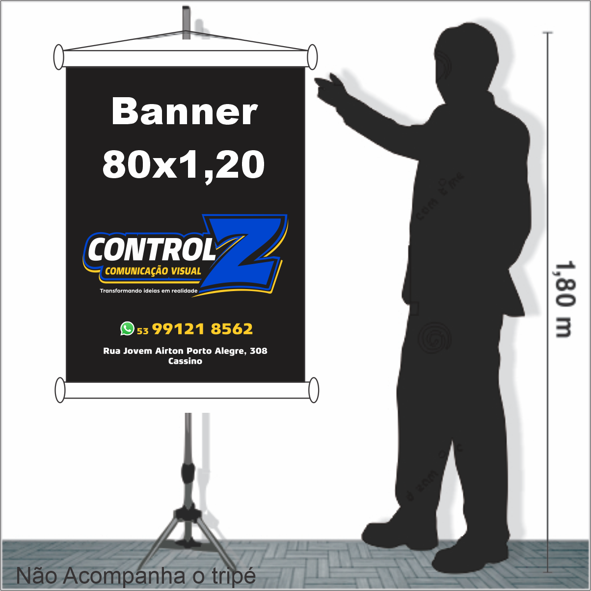 Banner 80x1,20