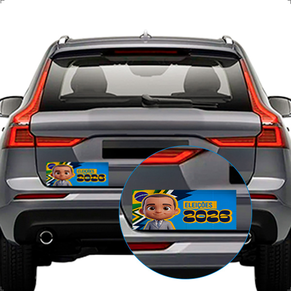 Adesivo parachoque 30x10cm