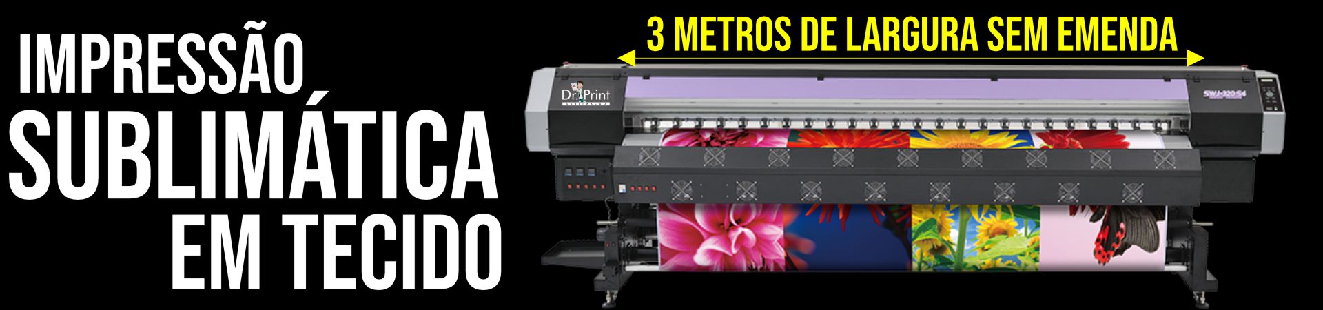 sublimação 3 metros