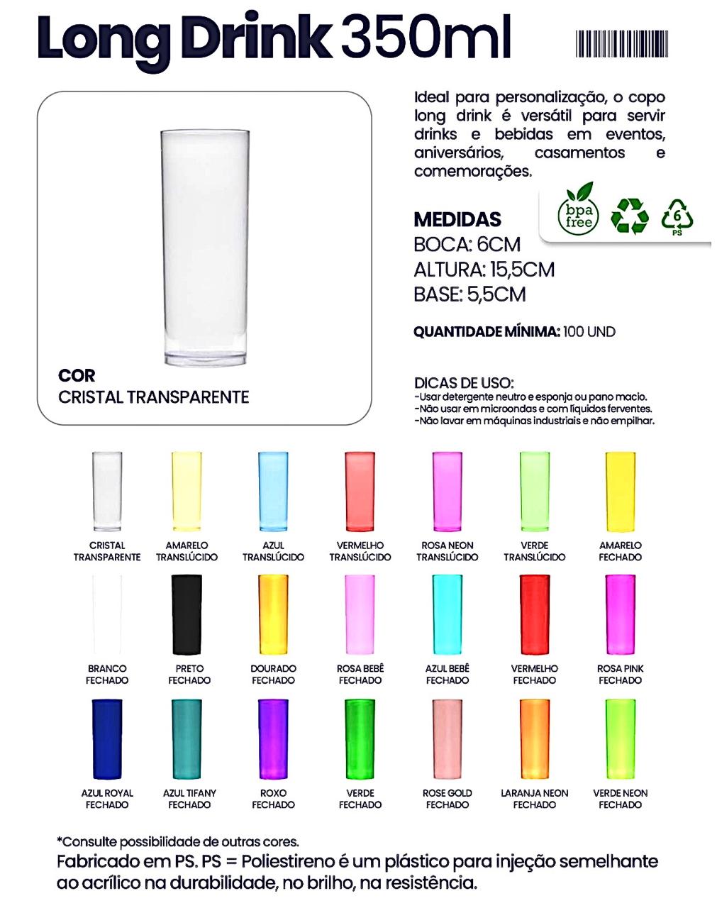 Long Drink Personalizado