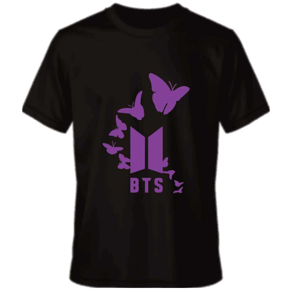 Camiseta BTS - LOGO DTF