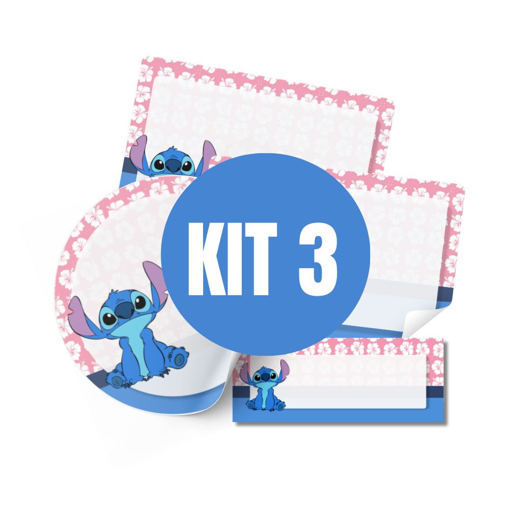 Etiquetas Escolares - Kit 3
