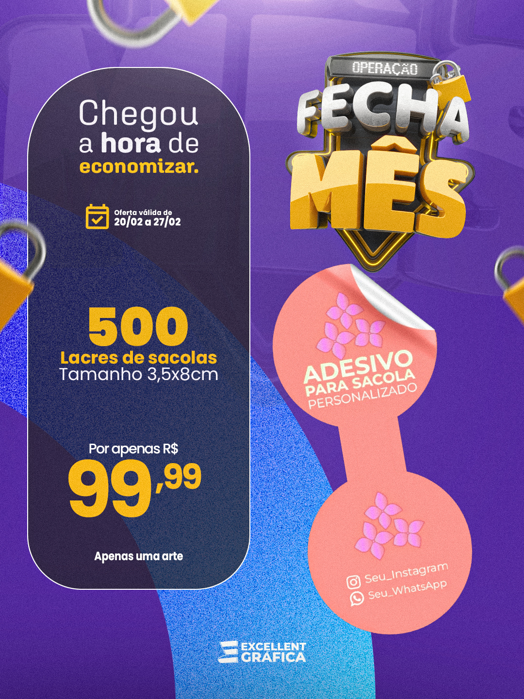 PROMOÇÃO FECHA MÊS FEVEREIRO